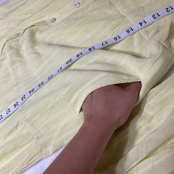 American Eagle Outfitters Yellow Long Sleeve Dress - Picture 9 of 12